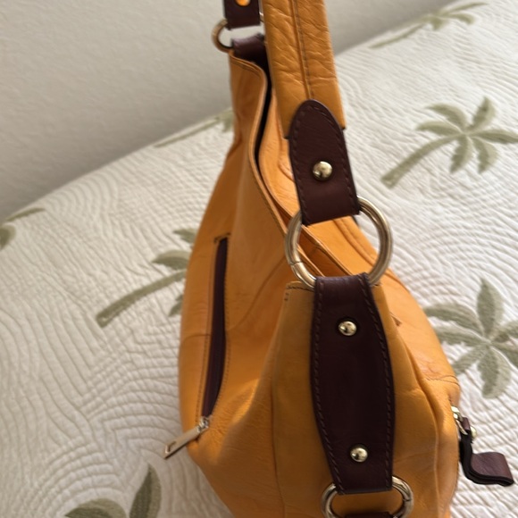 Made in Italy large leather handbag - Picture 4 of 10